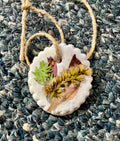 Rustic Pressed Flower Ornament 6