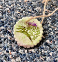 Rustic Pressed Flower Ornament 7